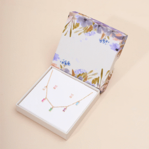 Lagoon Necklace and Earrings Set